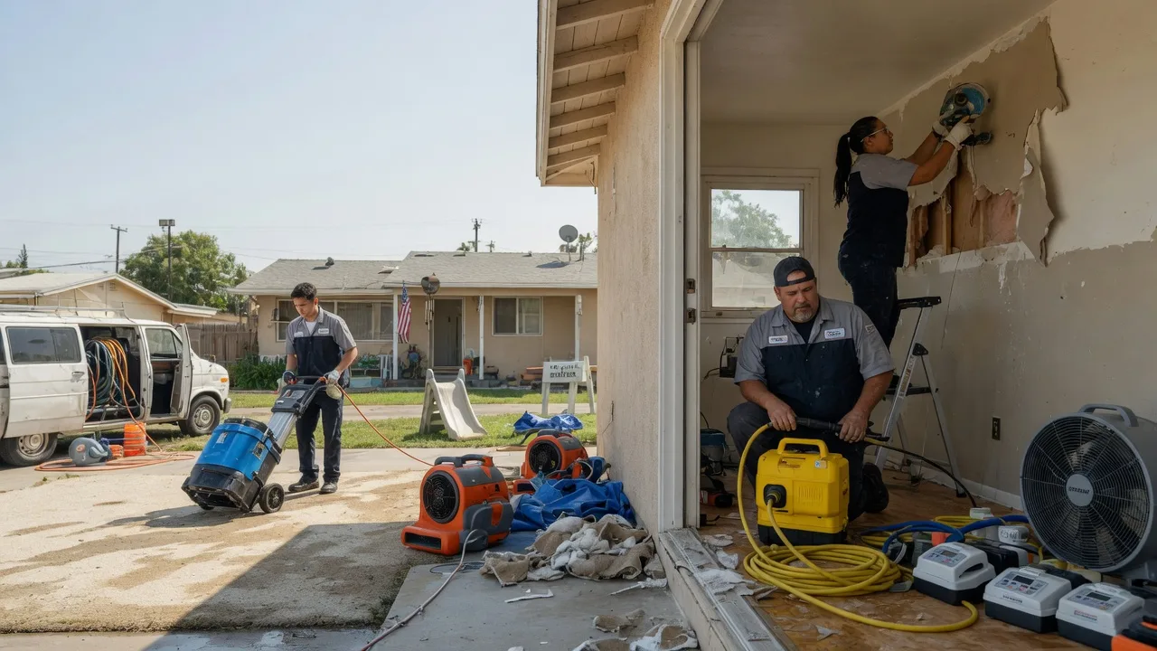 Water Damage Restoration in Evansville, AR near me